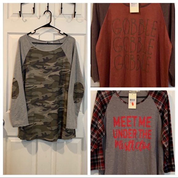 Southern Stitch/Carole Christian Tops - Lot of 3 New Women’s XL TOPS